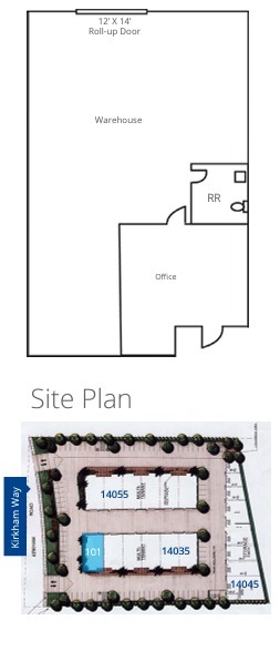 14035 Kirkham Way, Poway, CA for lease Floor Plan- Image 1 of 1