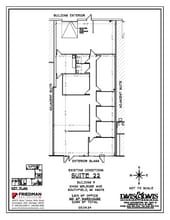 21455 Melrose Ave, Southfield, MI for lease Floor Plan- Image 1 of 2