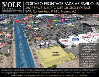 More details for SWC N Cortaro & I-10 Rd, Tucson, AZ - Retail for Lease