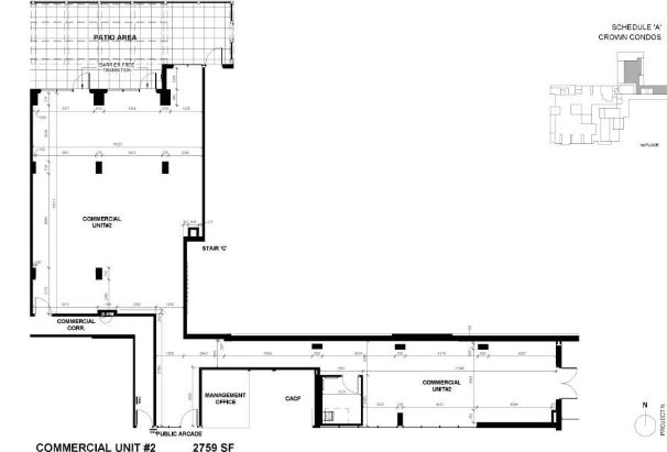 223 Princess St, Kingston, ON K7L 1B3 - Unit 2B -  - Floor Plan - Image 1 of 1