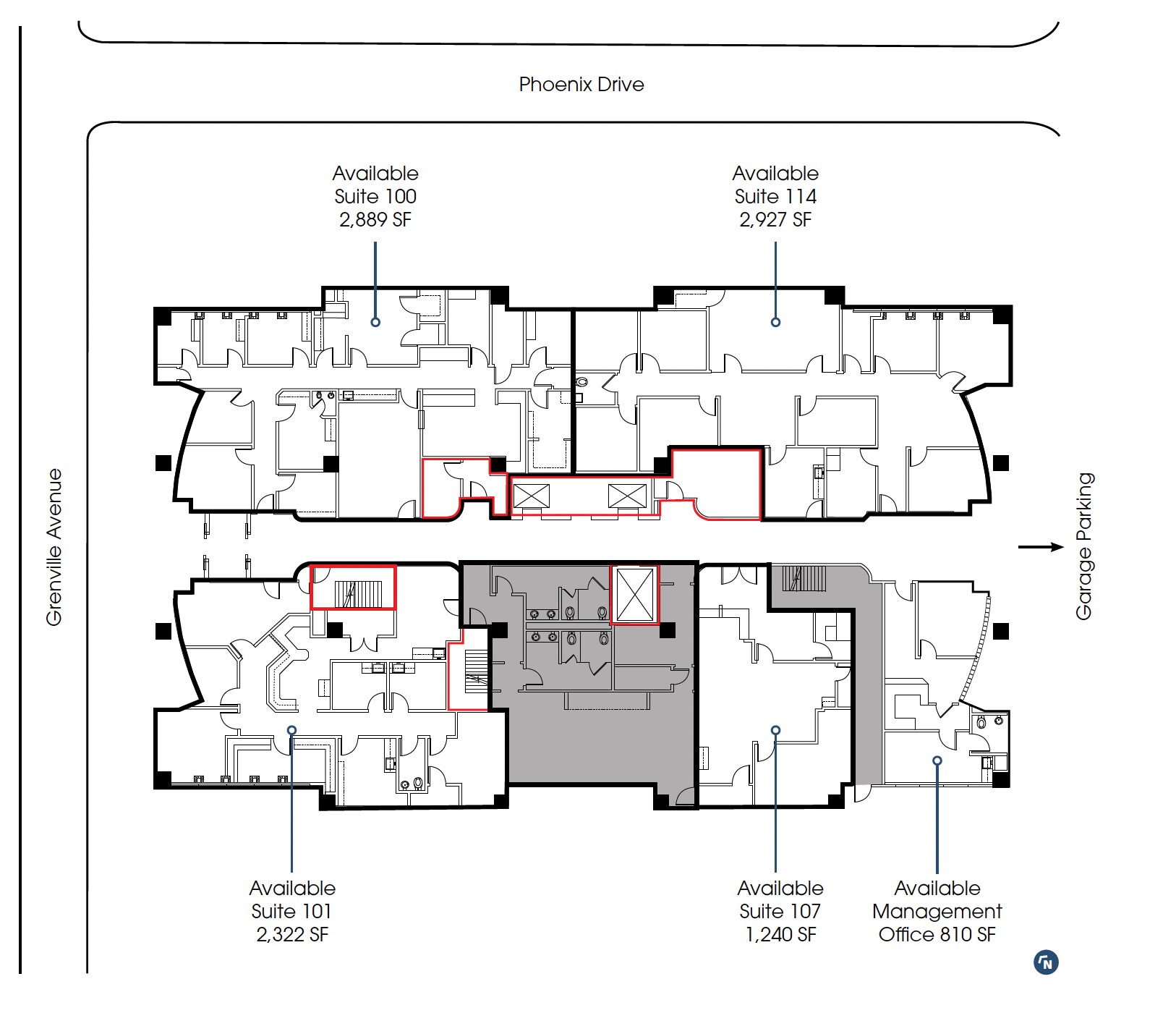 7150 Greenville Ave, Dallas, TX for lease Floor Plan- Image 1 of 1