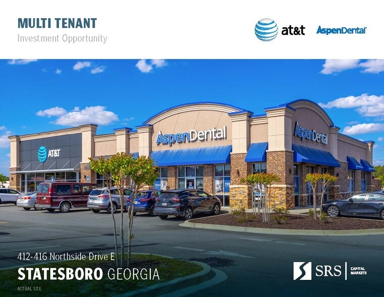 412-416 Northside Dr E, Statesboro, GA for sale - Building Photo - Image 1 of 5