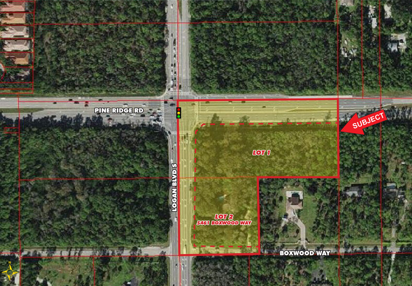 Pine Ridge Rd, Naples, FL for sale - Aerial - Image 1 of 5