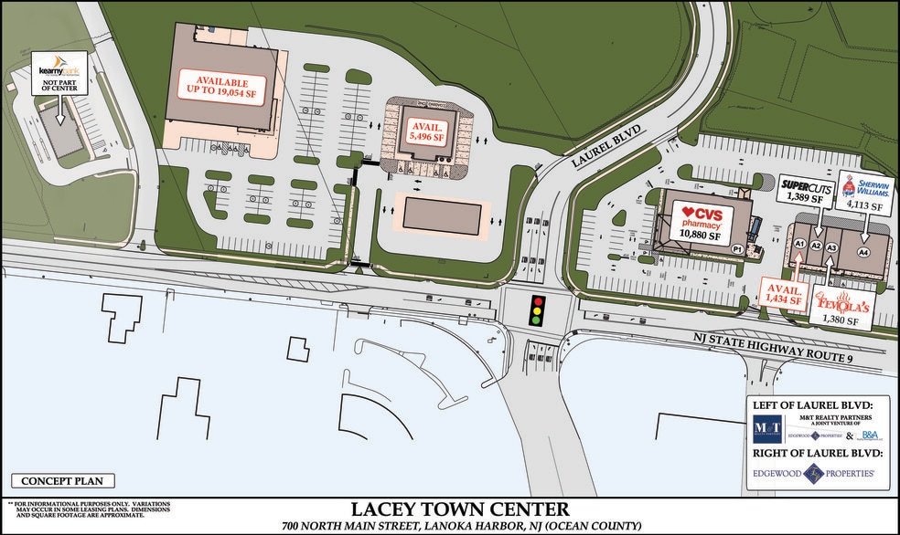 706 Us Highway 9, Lanoka Harbor, NJ for lease - Site Plan - Image 2 of 5