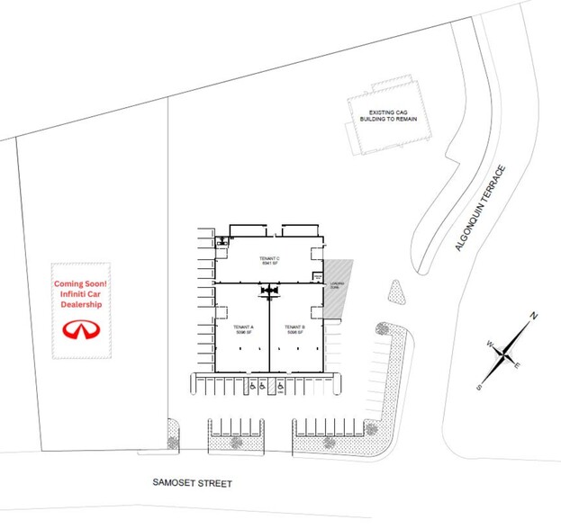 147 Samoset St, Plymouth, MA for lease - Site Plan - Image 2 of 10