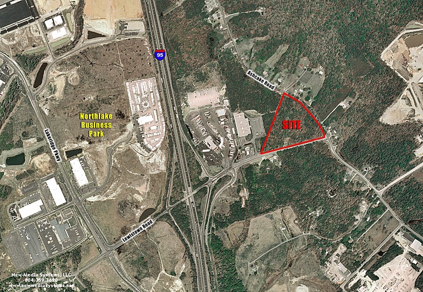 Lewistown Rd & Ashcake Rd, Hanover, VA for sale - Building Photo - Image 1 of 2