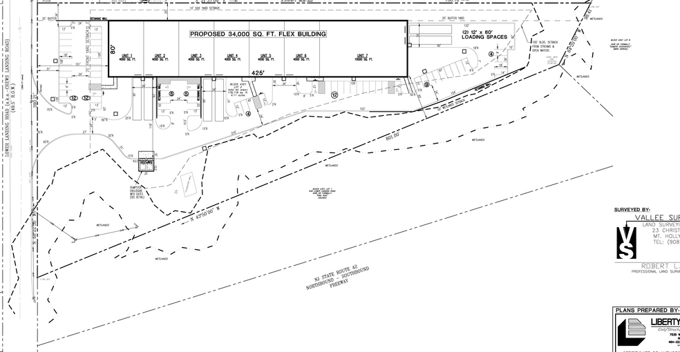 648 Lower Landing Rd, Blackwood, NJ for lease - Site Plan - Image 2 of 2