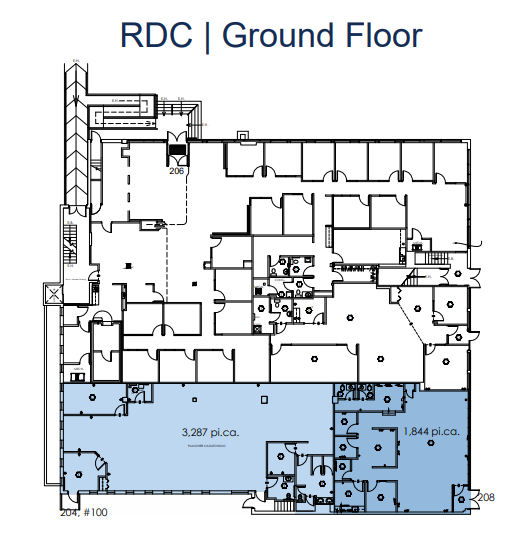 202-208 Boul Du Curé-Labelle, Ste-Thérèse, QC for lease Floor Plan- Image 1 of 2