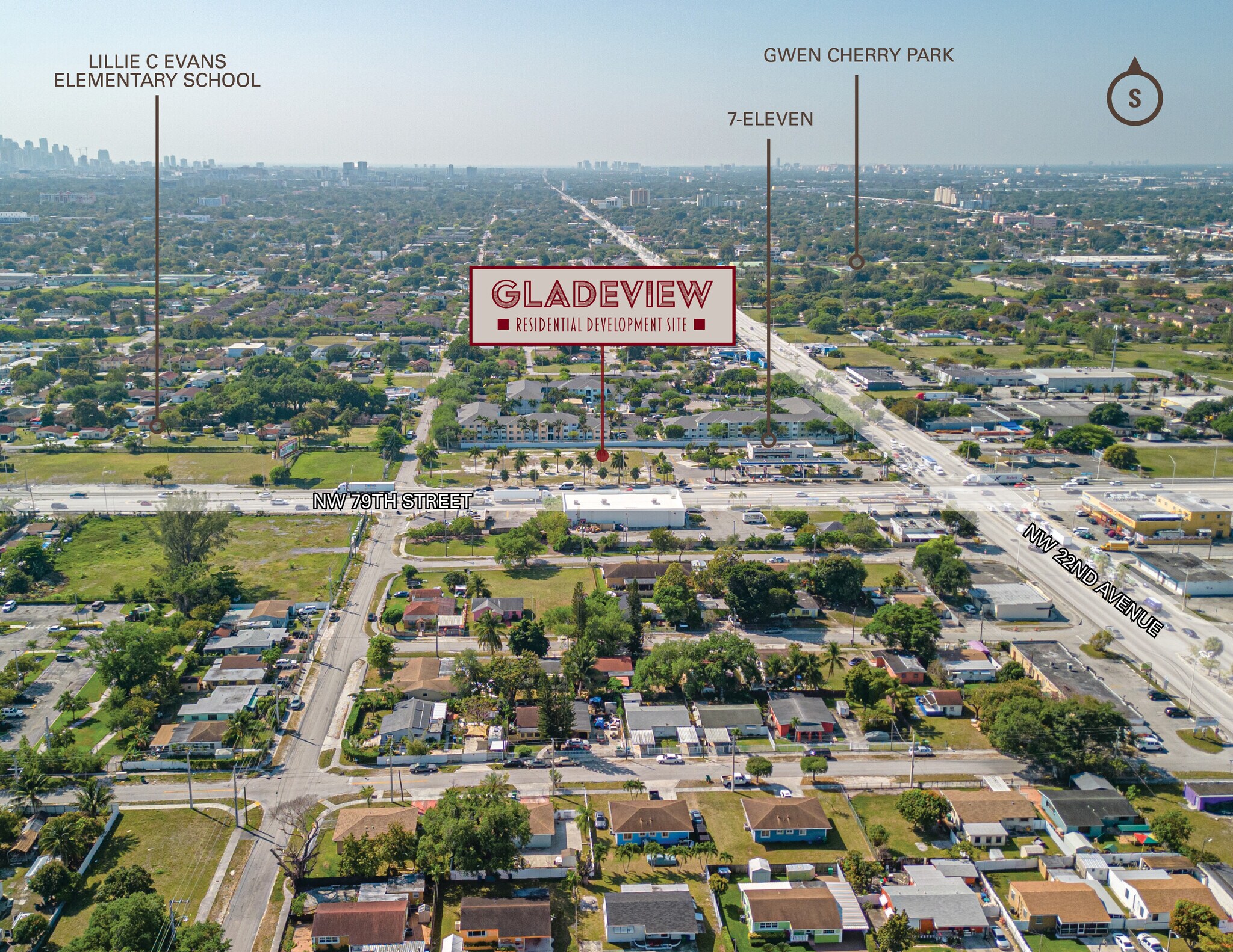 2160 NW 79th St, Miami, FL 33147 Gladeview Residential Development
