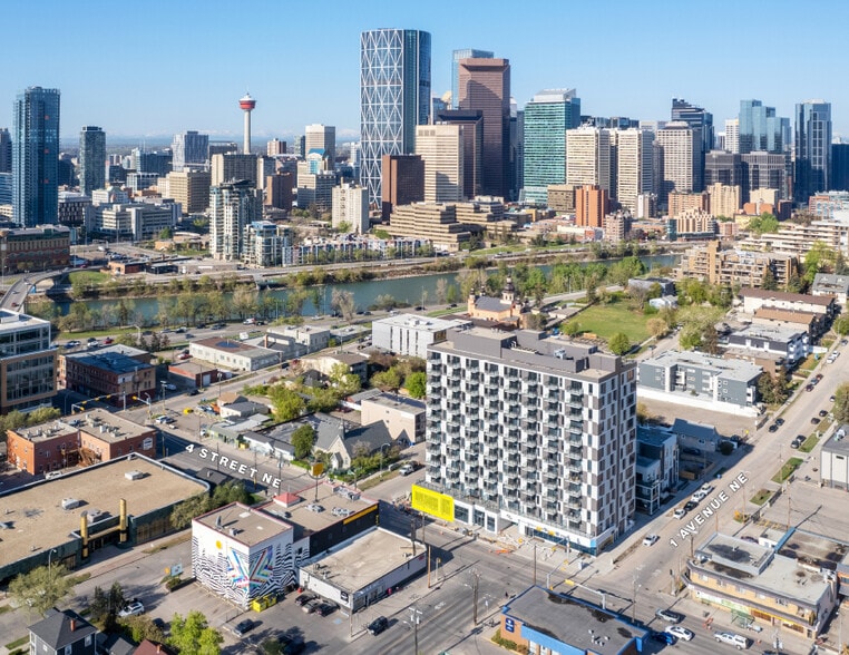 151 4 St NE, Calgary, AB for lease - Aerial - Image 3 of 11
