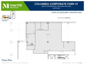 8830 Stanford Blvd, Columbia, MD for lease Floor Plan- Image 2 of 2