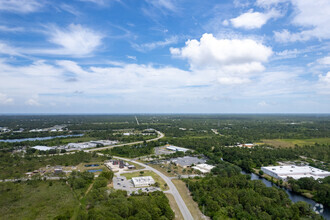 1450 Treeland Blvd SE, Palm Bay, FL - aerial  map view