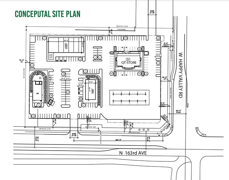 SWC W. Happy Valley & N 163rd Ave, Surprise, AZ for lease - Building Photo - Image 2 of 2