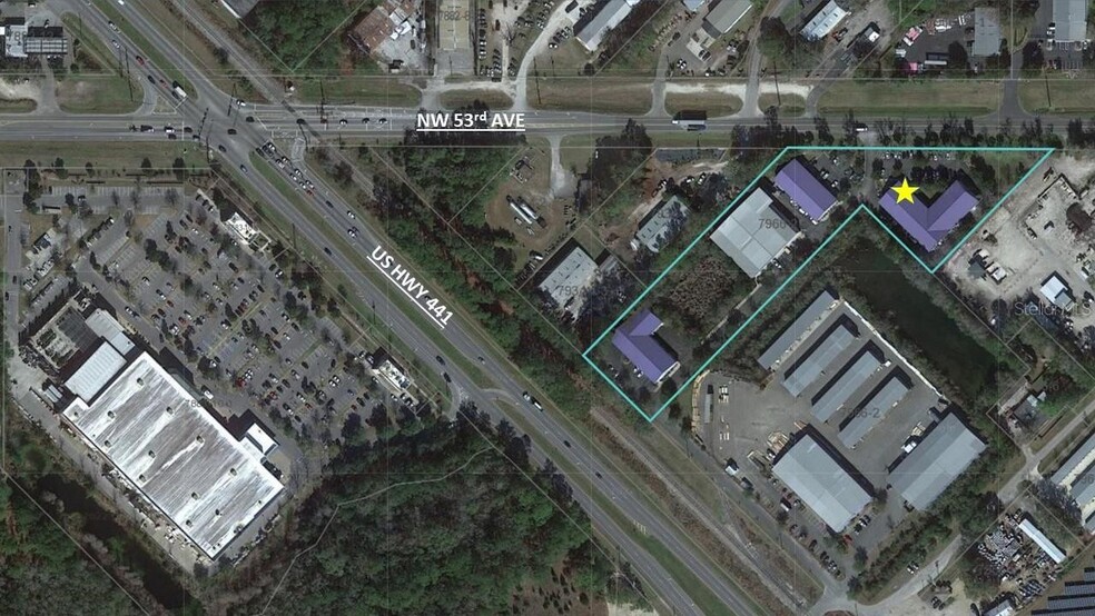 1315 NW 53rd Ave, Gainesville, FL for lease - Aerial - Image 2 of 7