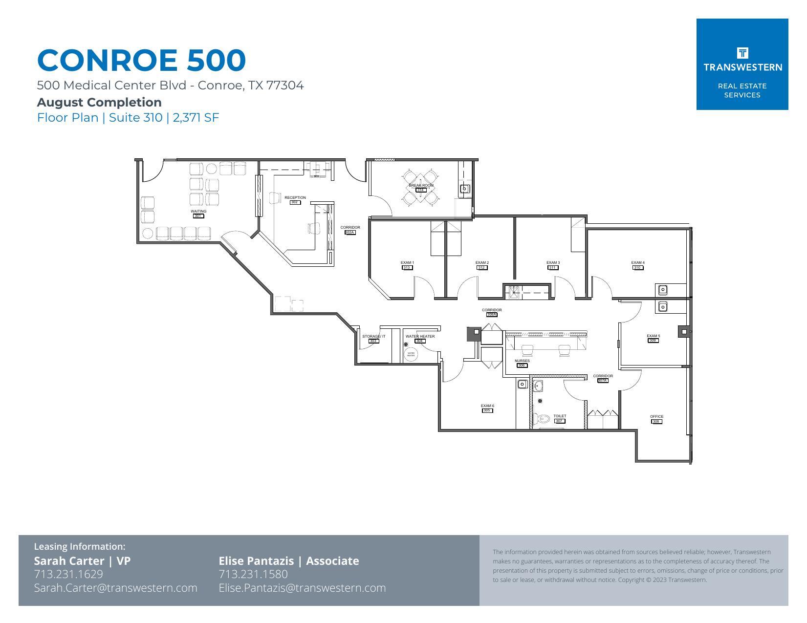 500 Medical Center Blvd, Conroe, TX for lease Floor Plan- Image 1 of 1