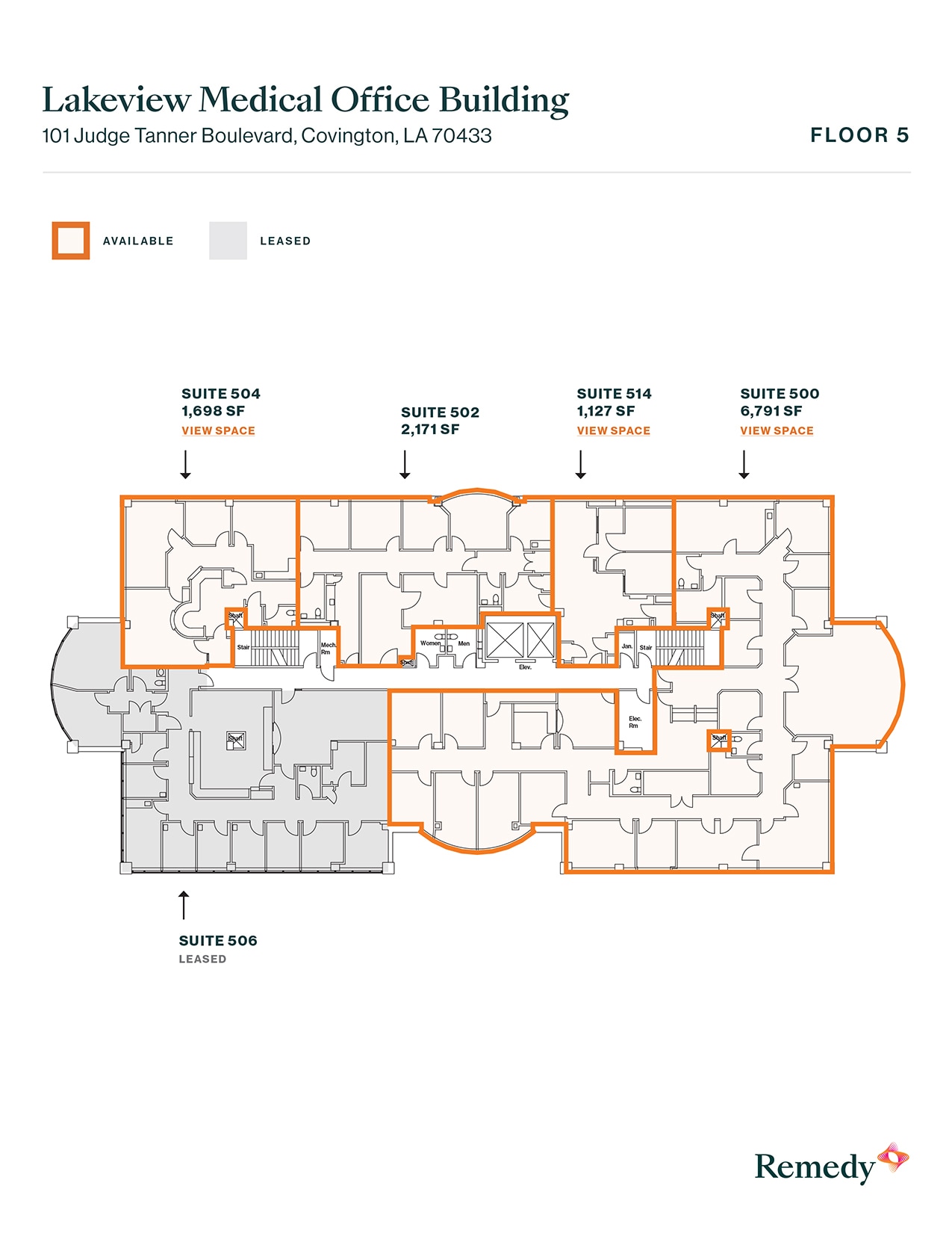 101 Judge Tanner Blvd, Covington, LA for lease Floor Plan- Image 1 of 1