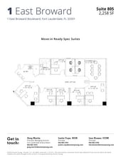 1 E Broward Blvd, Fort Lauderdale, FL for lease Floor Plan- Image 1 of 1