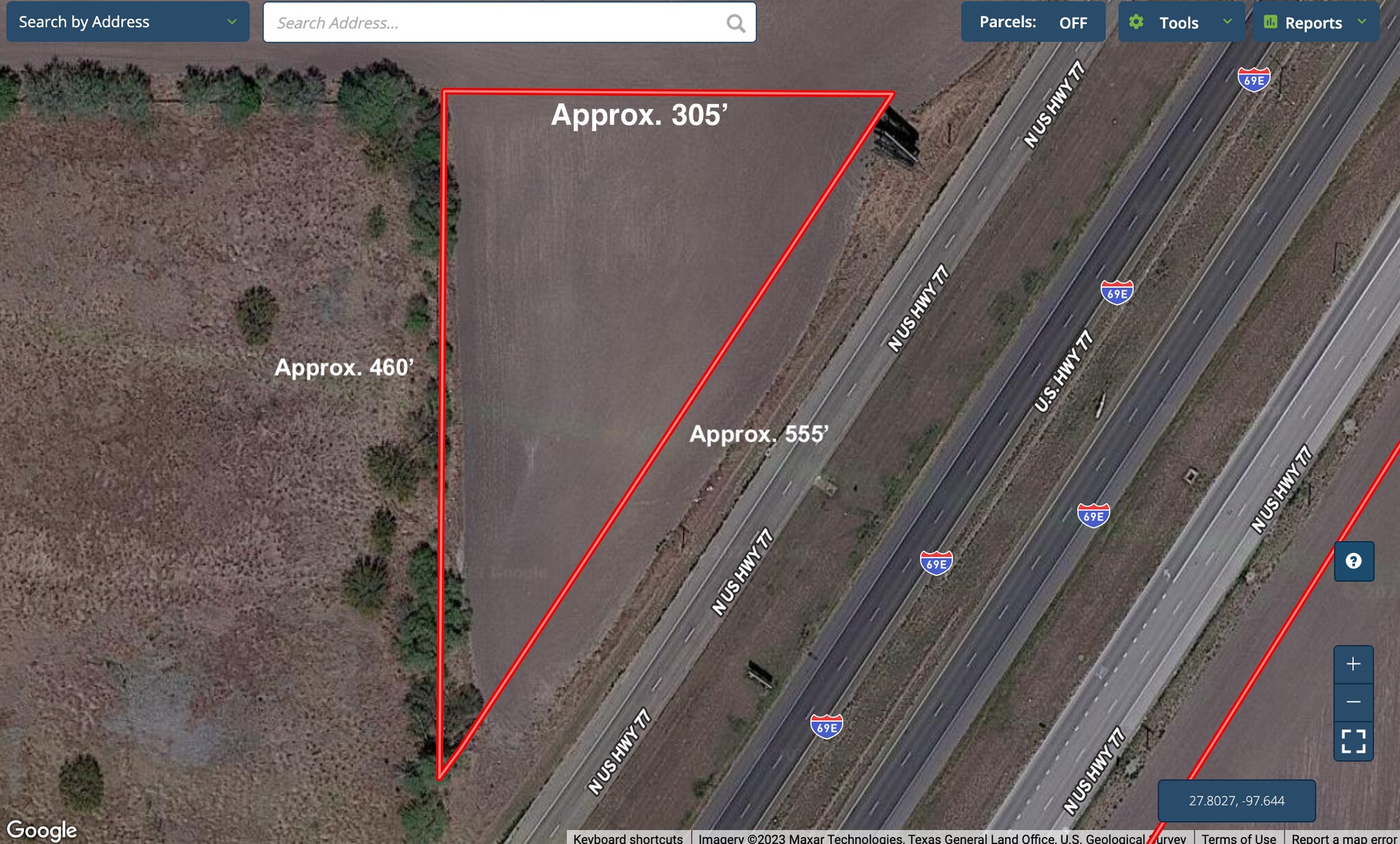 US Highway 77 Frontage, Robstown, TX for sale Building Photo- Image 1 of 1