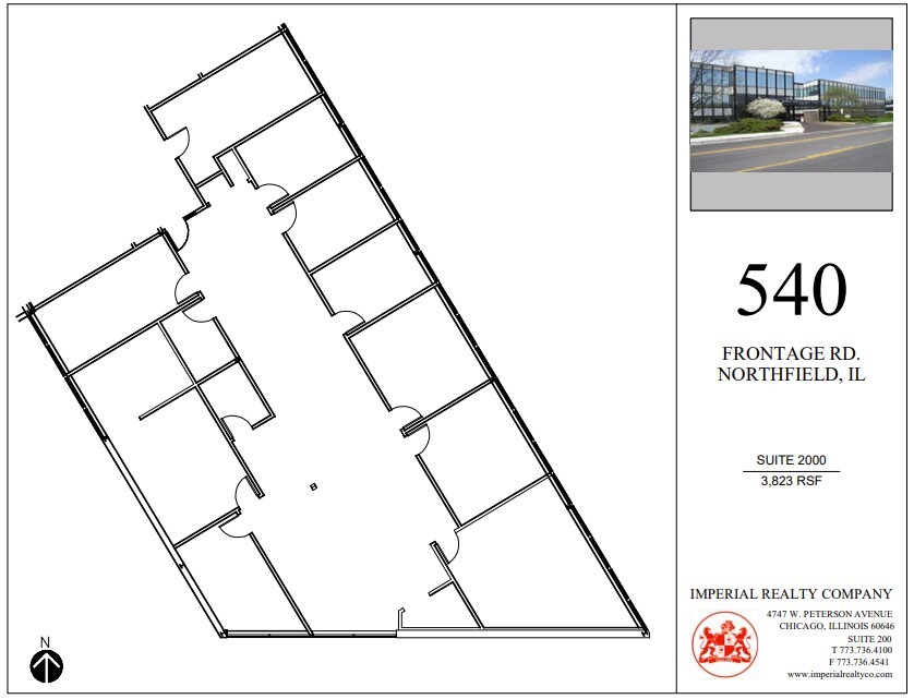 540-550 W Frontage Rd, Northfield, IL for lease Floor Plan- Image 1 of 13