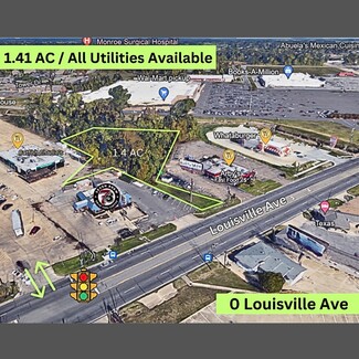 More details for 000 Louisville Avenue Ave, Monroe, LA - Land for Sale