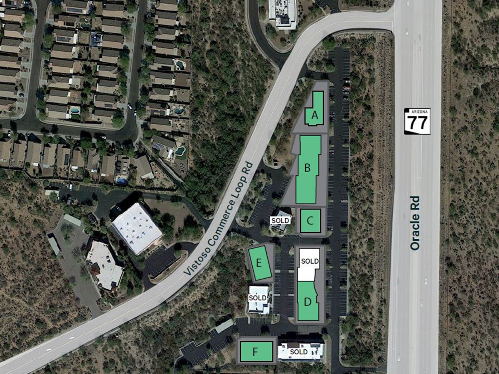 Vistoso Commerce Loop Rd & Oracle Rd - Lot B, Oro Valley, AZ for sale Primary Photo- Image 1 of 2