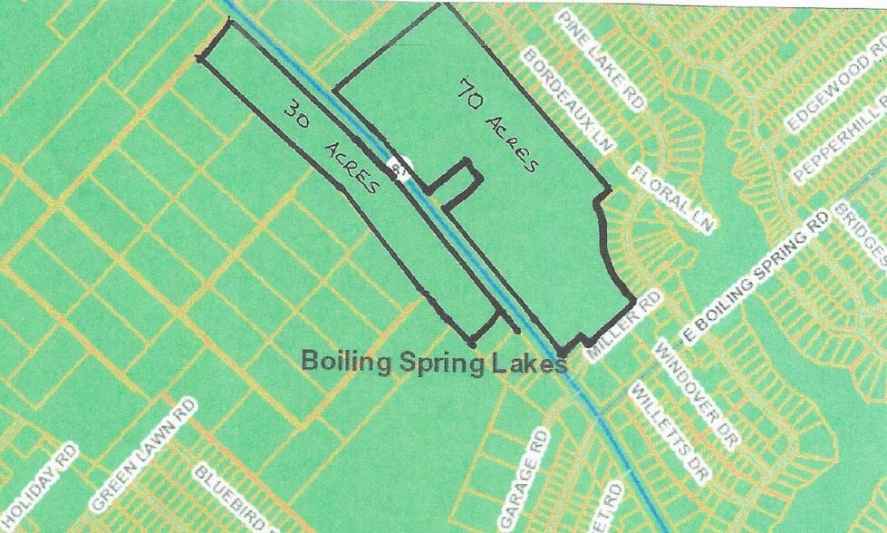 1234 II Hwy, Boiling Spring Lakes, NC 28641 Land for Sale