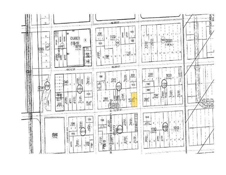 100 NE 1st Ave, Miami, FL for sale - Plat Map - Image 2 of 10