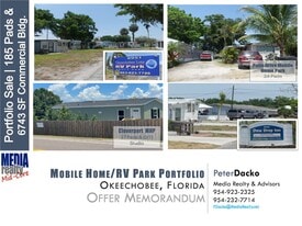 Okeechobee MHP/RV 175 Unit Portfolio - Mobile Home or RV Park
