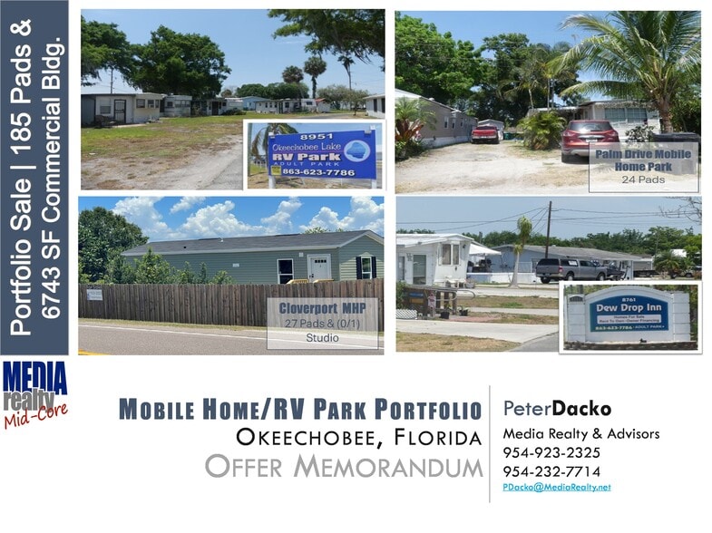 Okeechobee MHP/RV 175 Unit Portfolio portfolio of 4 properties for sale on LoopNet.com - Primary Photo - Image 1 of 14