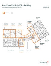 1305 Airport Fwy, Bedford, TX for lease Floor Plan- Image 1 of 3