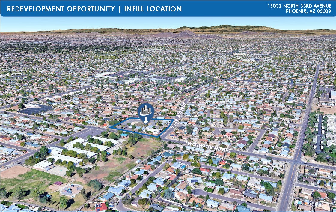 13022 N 33rd Ave, Phoenix, AZ for sale Aerial- Image 1 of 1