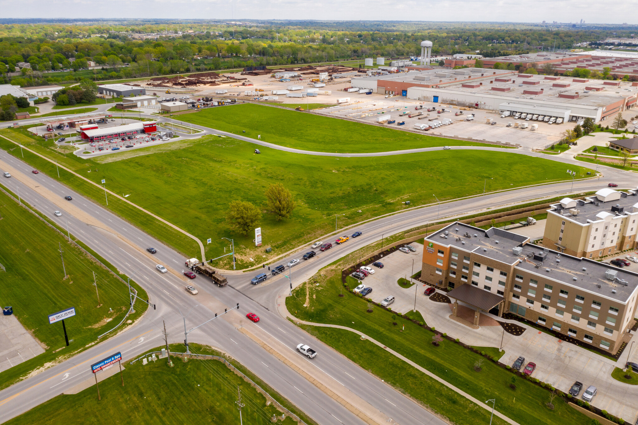 S 132nd & I St., Omaha, NE for sale Aerial- Image 1 of 1