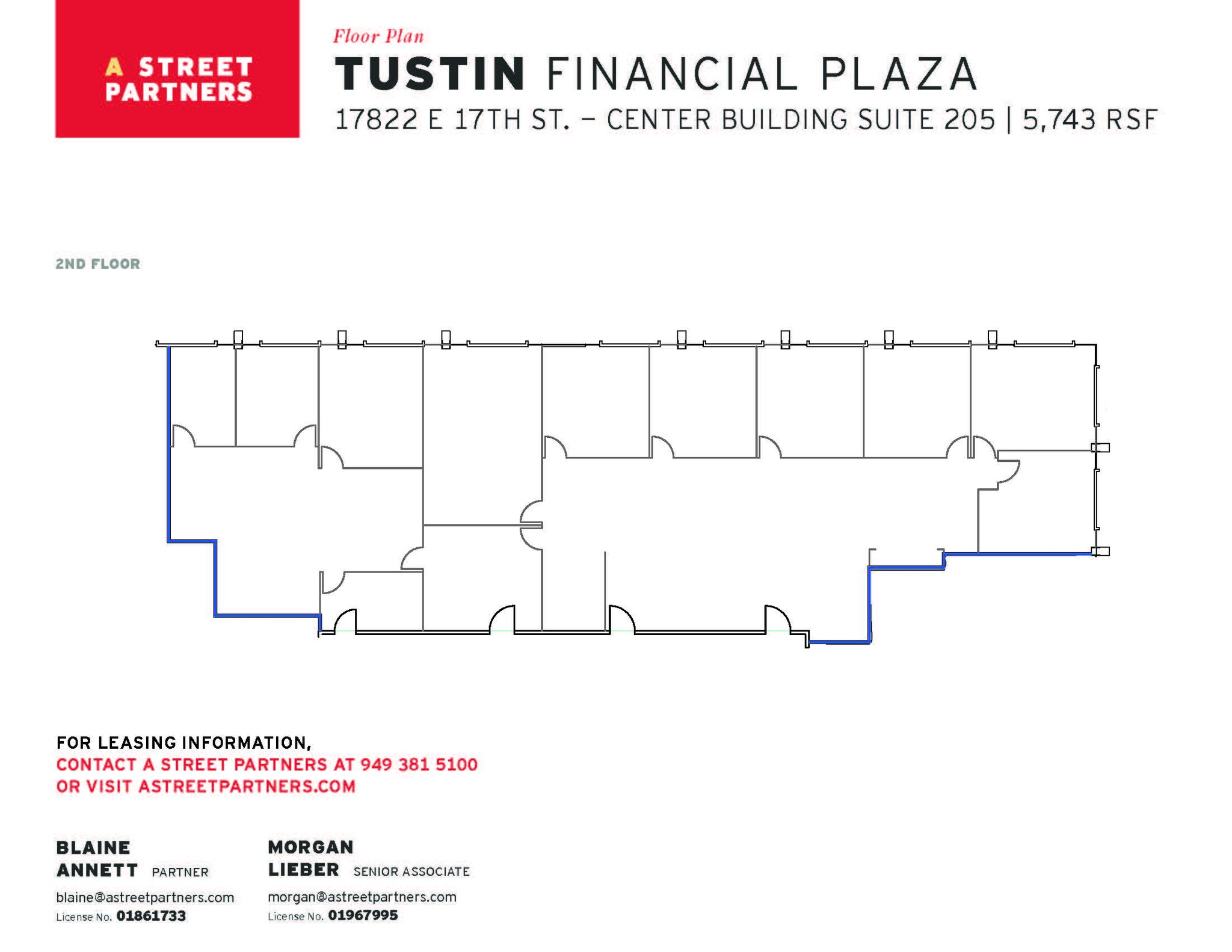 17852 E 17th St, Tustin, CA for lease Floor Plan- Image 1 of 1