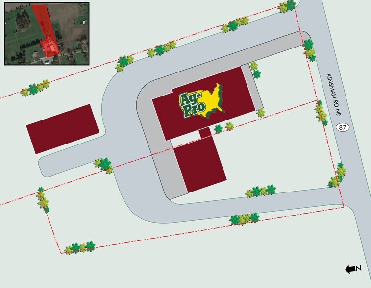 6401 Ohio 87, Kinsman, OH for sale - Site Plan - Image 1 of 1
