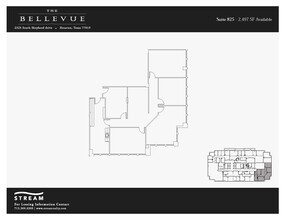 2323 S Shepherd Dr, Houston, TX for lease Floor Plan- Image 1 of 1