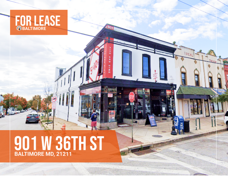 901 W 36th St, Baltimore, MD for sale - Building Photo - Image 1 of 1