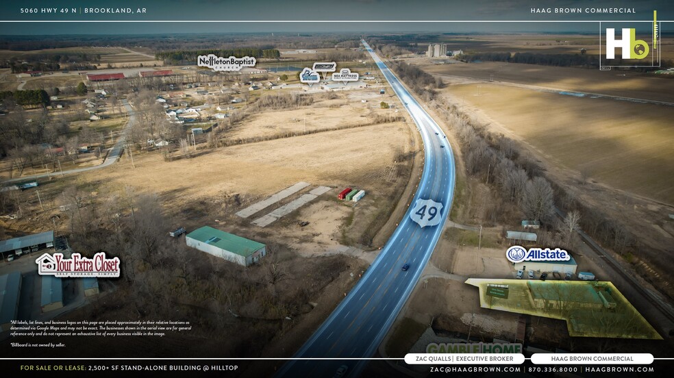 5060 Hwy 49 N, Jonesboro, AR for lease - Aerial - Image 3 of 3