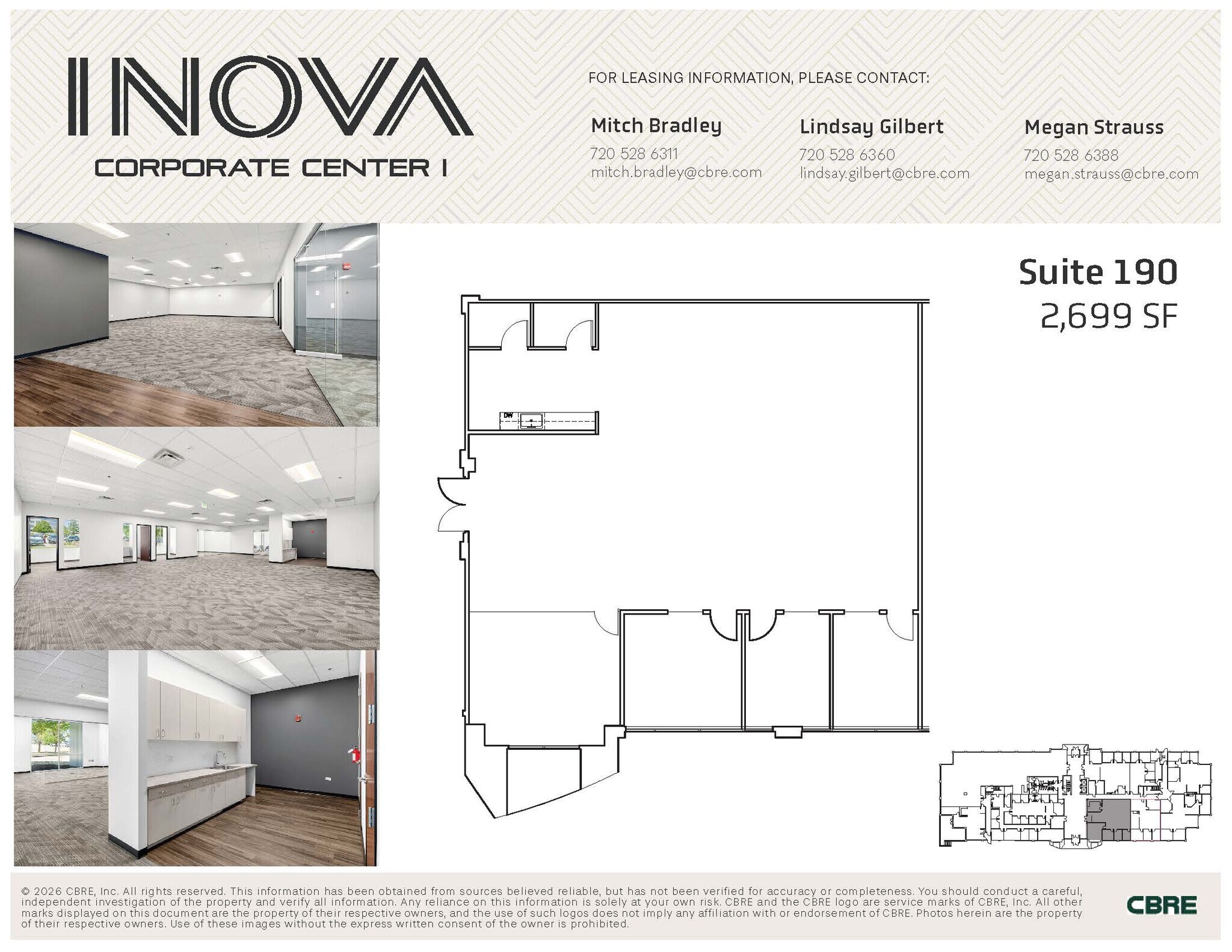 10700 E Geddes Ave, Englewood, CO for lease Floor Plan- Image 1 of 1