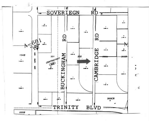 4201-4333 Cambridge Rd, Fort Worth, TX for sale - Plat Map - Image 1 of 1