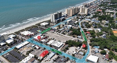 205 Main St, North Myrtle Beach, SC - Aerial map view