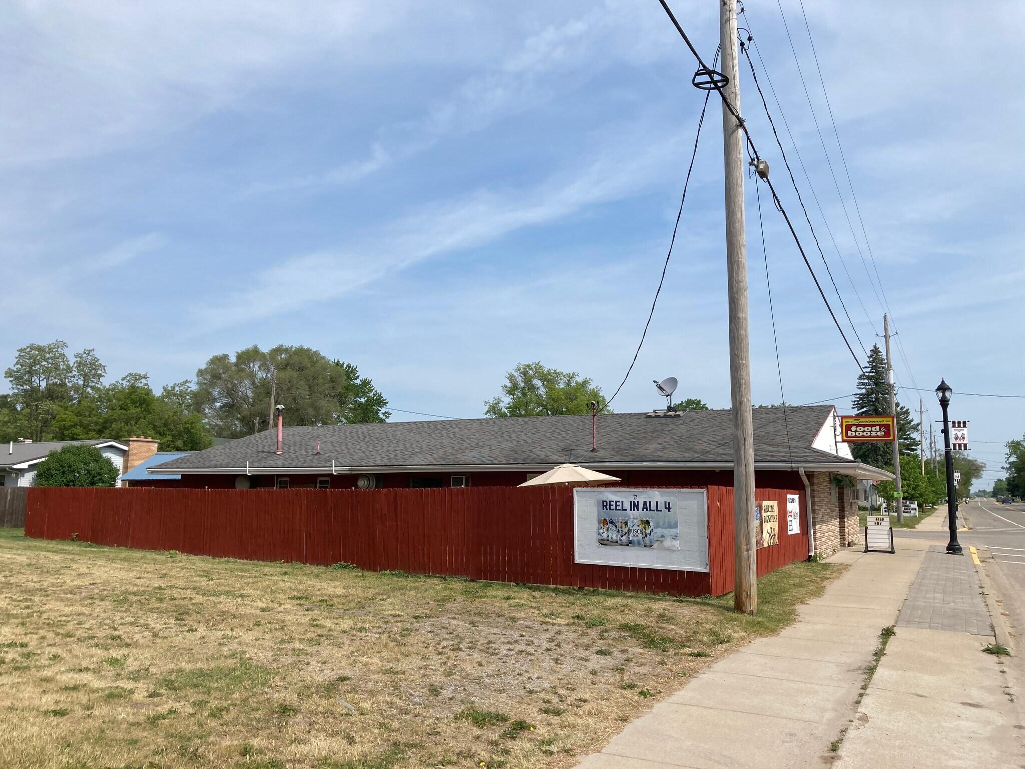 200 S Bullock St, Whittemore, MI 48770 Sportsman's BarFood and Booze