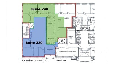 1500 Mahan Dr, Tallahassee, FL for lease Floor Plan- Image 1 of 1