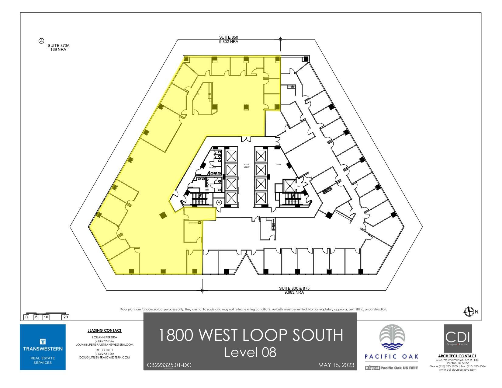 1800 West Loop S, Houston, TX for lease Floor Plan- Image 1 of 1