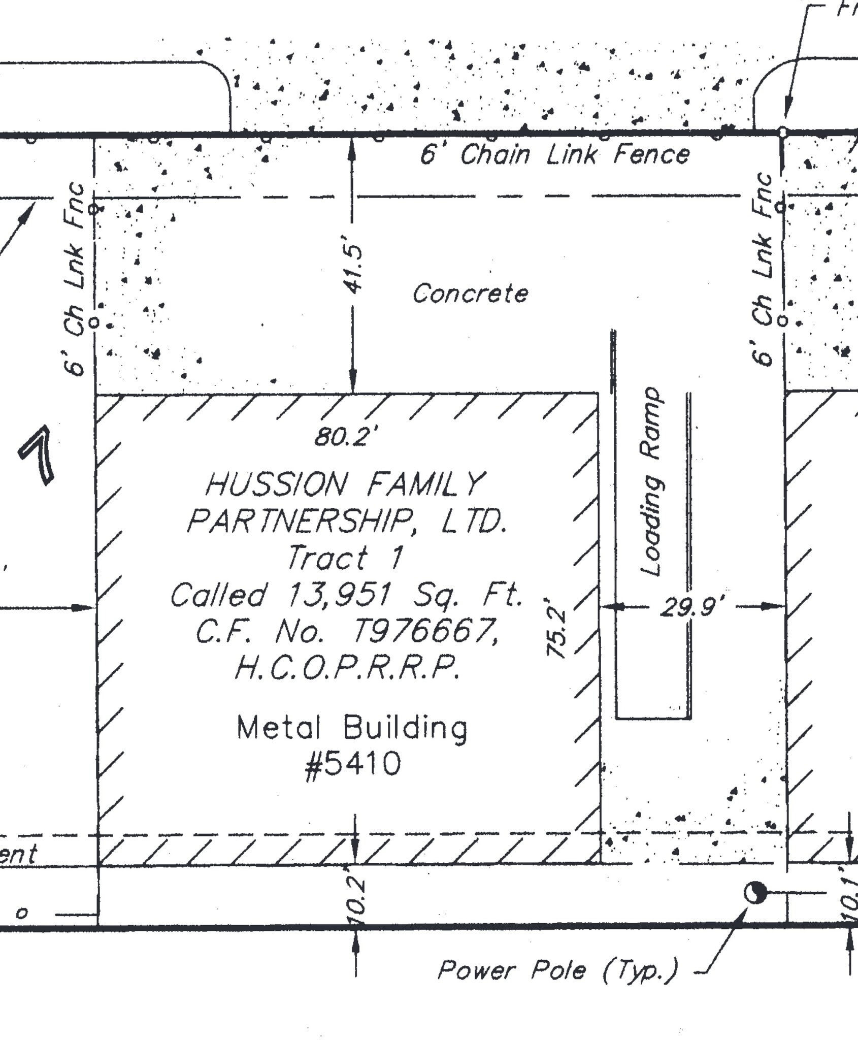 5410 Easthampton, Houston, TX for lease Site Plan- Image 1 of 2