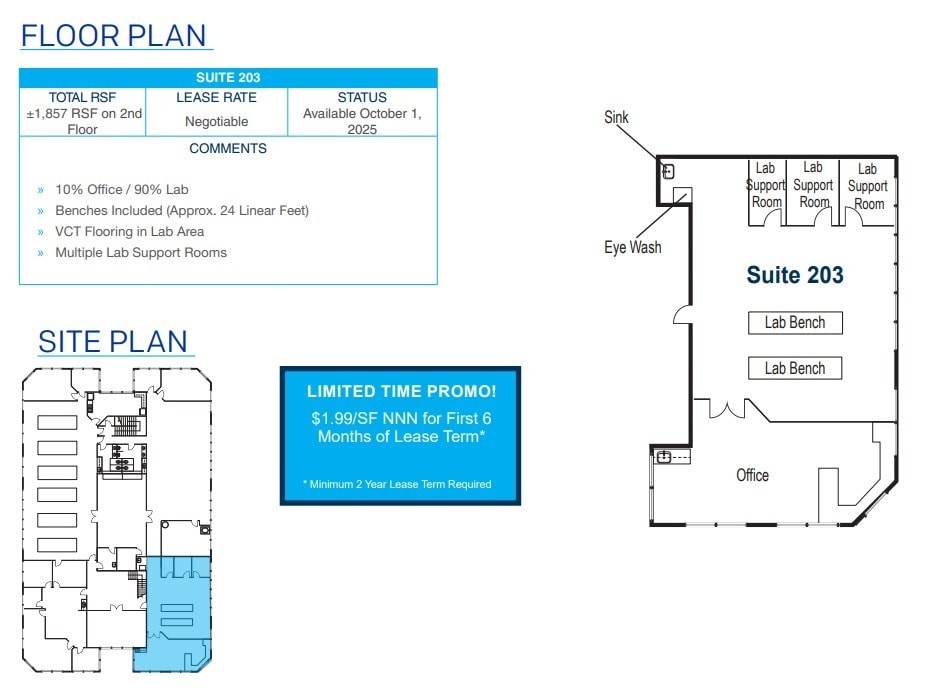 10179 Huennekens St, San Diego, CA for lease Floor Plan- Image 1 of 2
