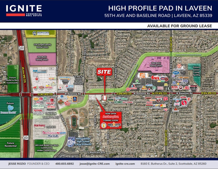 SWC of 55th Ave & Baseline Rd, Laveen, AZ for lease - Building Photo - Image 1 of 8
