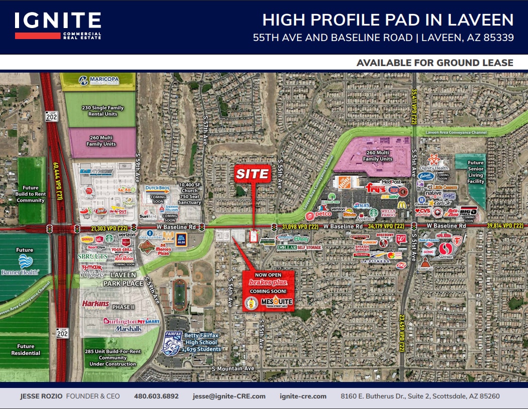 SWC of 55th Ave & Baseline Rd, Laveen, AZ for lease Building Photo- Image 1 of 9
