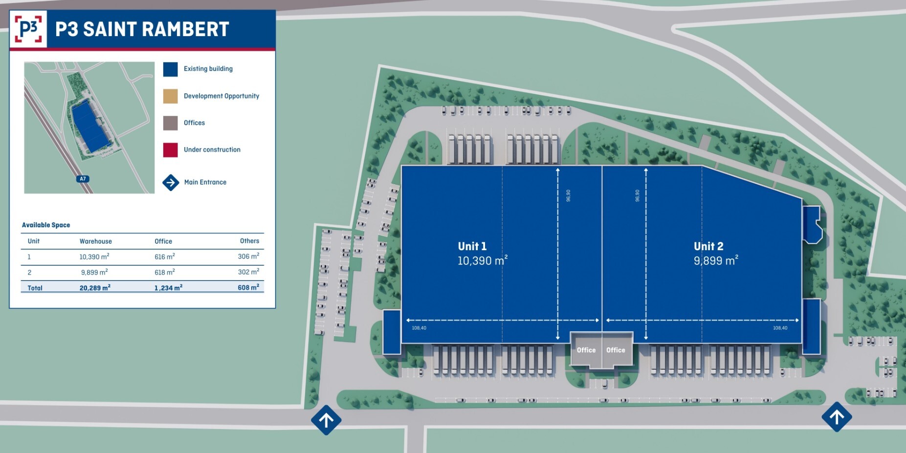 22 Route Des Fouillouses, Saint-Rambert-d'Albon for lease Site Plan- Image 1 of 2