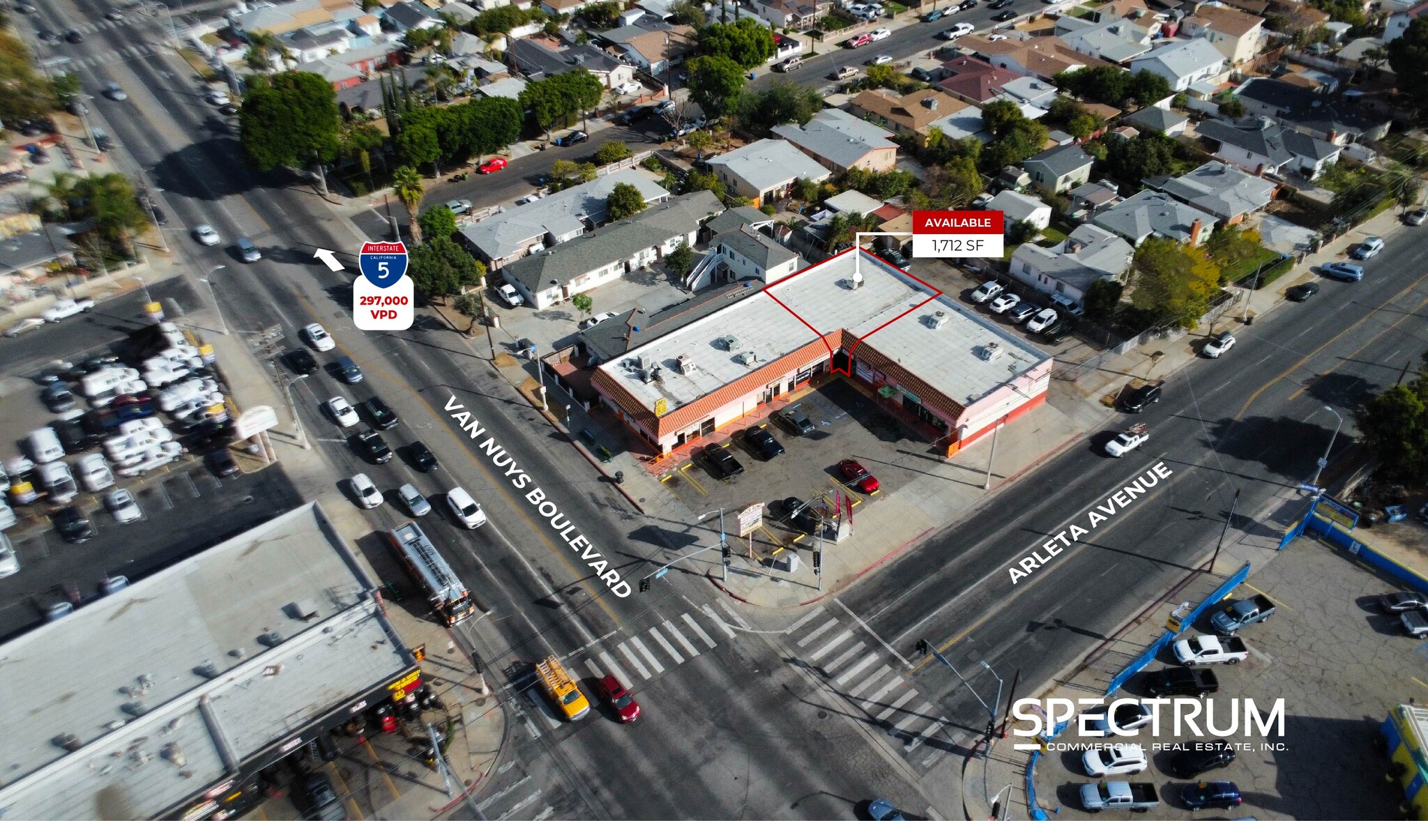 14018-14028 Van Nuys Blvd, Pacoima, CA for lease Building Photo- Image 1 of 12