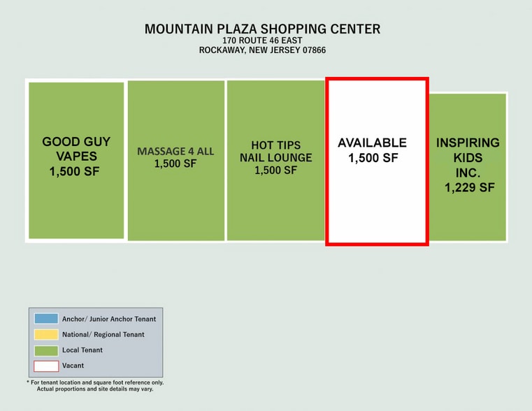 170 Route 46, Rockaway, NJ for lease - Building Photo - Image 2 of 4